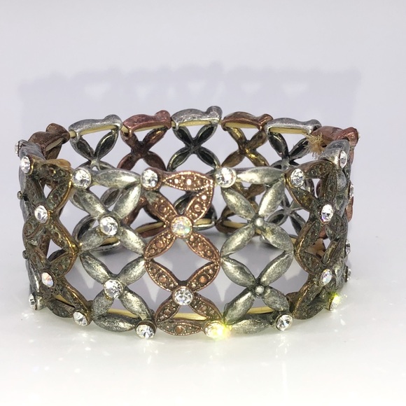 Vintage Stretch Bangle Bracelet - Picture 4 of 6